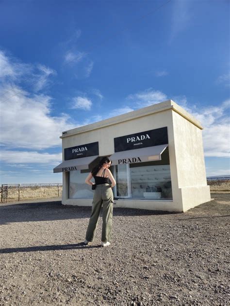 prada out of nowhere|the tiny prada marfa.